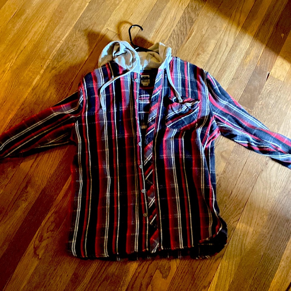 “Reef” flannel from a surf shop in Morro Bay
